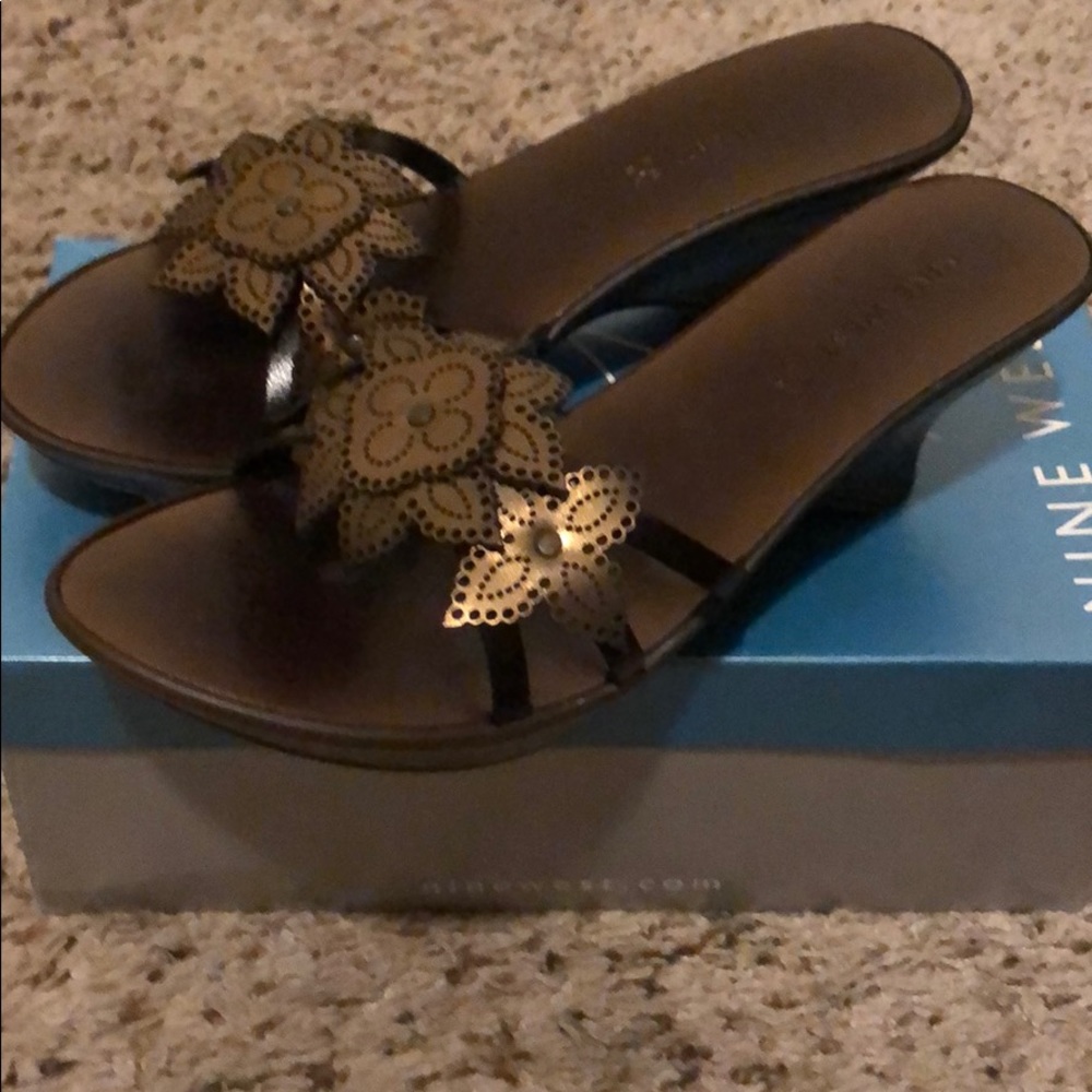 Brand new Nine West sandals